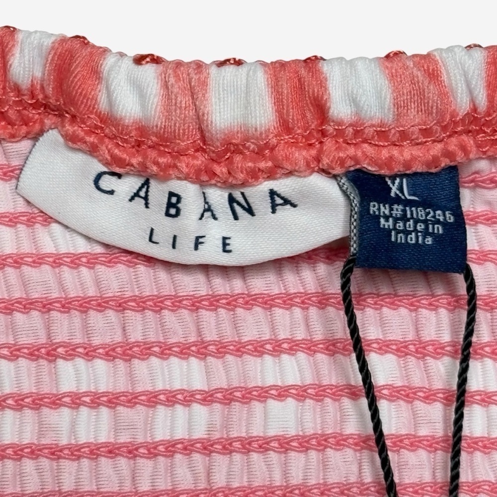 NEW CABANA LIFE Nantucket Off Shoulder Ruffle Maxi Dress UPF 50 - Picture 12 of 16
